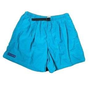 Vintage Columbia Lined Swim Trunks Aqua Swim Retro